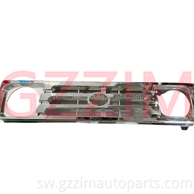 Black ABS Plastiki Front Grille Front Bumper Grille kwa FJ79 FJ70 FJ75
